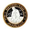 Image 1 : .999 Silver Red Cloud Sioux $10 Casino Limited Native American Series Gaming Token