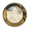 Image 1 : .999 Silver Geronimo Apache $10 Casino Limited Native American Series Gaming Token