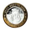 Image 1 : .999 Silver Chief Medicine Crow $10 Limited Native American Series Gaming Token