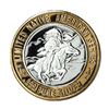 Image 2 : .999 Silver Chief Medicine Crow $10 Limited Native American Series Gaming Token