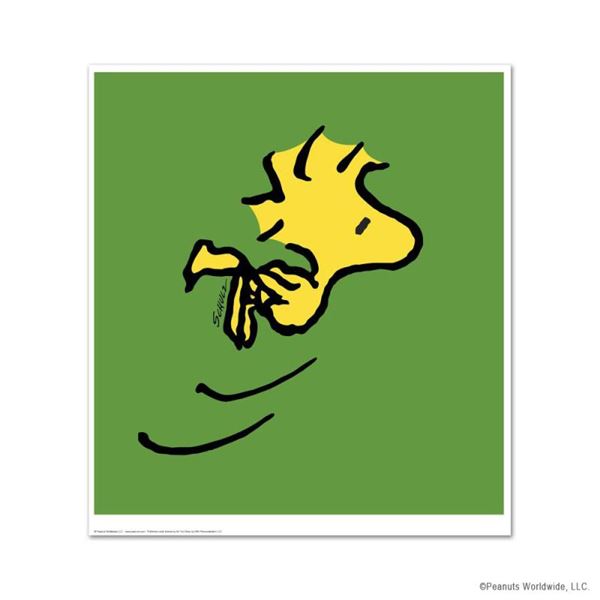 Peanuts "Woodstock" Limited Edition Giclee On Paper