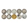 Image 1 : Lot of (10) Pre-1921 $1 Morgan Silver Dollar Coins Culls