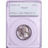 Image 1 : 1940-S Washington Quarter Coin PCGS MS65 Old Green Rattler