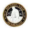 Image 1 : .999 Silver Red Cloud Sioux $10 Casino Limited Native American Series Gaming Token