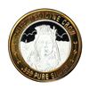 .999 Silver Chief Medicine Crow $10 Limited Native American Series Gaming Token