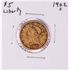 1902-S $5 Liberty Head Half Eagle Gold Coin