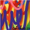 Image 2 : Chris Riggs "Love" Original Acrylic On Canvas