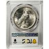 Image 2 : 1923 $1 Peace Silver Dollar Coin PCGS MS63