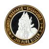 Image 1 : .999 Silver Chief Washakie $10 Casino Limited Native American Series Gaming Token