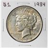 Image 1 : 1934 $1 Peace Silver Dollar Coin