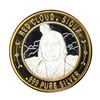Image 1 : .999 Silver Red Cloud Sioux $10 Casino Limited Native American Series Gaming Token