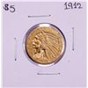 1912 $5 Indian Head Half Eagle Gold Coin