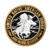 Image 2 : .999 Silver Geronimo Apache $10 Casino Limited Native American Series Gaming Token