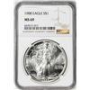 Image 1 : 1988 $1 American Silver Eagle Coin NGC MS69