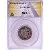 1913-S Barber Quarter Coin ANACS AG3