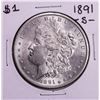 Image 1 : 1891-S $1 Morgan Silver Dollar Coin