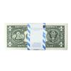 Image 2 : Pack of (100) Consecutive 2017 $1 Federal Reserve STAR Notes San Francisco