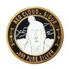 Image 1 : .999 Silver Red Cloud Sioux $10 Casino Limited Native American Series Gaming Token