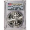Image 1 : 2013-(W) American Silver Eagle Coin PCGS MS70 First Strike West Point