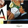 Image 2 : Teague "Julio Cesar Chavez Vs Oscar De La Hoya" Limited Edition Lithograph On Paper