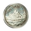 Image 1 : 1996 Happy Holidays 1 Ounce .999 Fine Silver Round