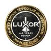 Image 2 : .999 Silver Luxor Las Vegas Nevada $10 Casino Limited Edition Gaming Token