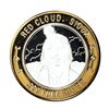 Image 1 : .999 Silver Red Cloud Sioux $10 Casino Limited Native American Series Gaming Token