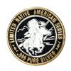 Image 2 : .999 Silver Red Cloud Sioux $10 Casino Limited Native American Series Gaming Token