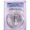 Image 1 : 2021 Type 2 $1 American Silver Eagle Coin PCGS MS69