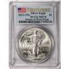 Image 1 : 2013-(W) American Silver Eagle Coin PCGS MS70 First Strike West Point