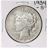 1934-S $1 Peace Silver Dollar Coin