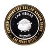 .999 Silver Las Vegas Hilton Nevada $10 Casino Limited Edition Gaming Token