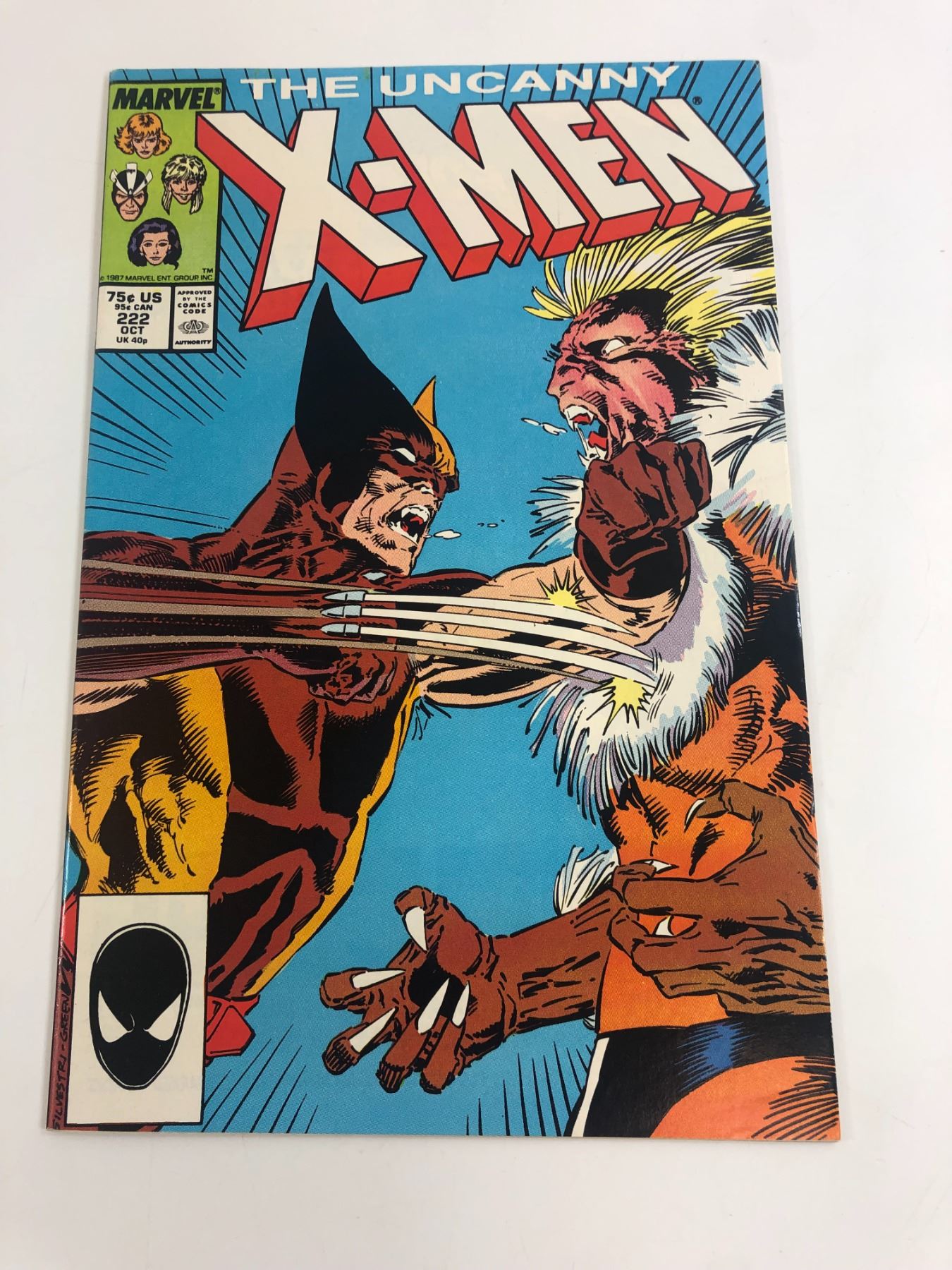 Uncanny XMen 222