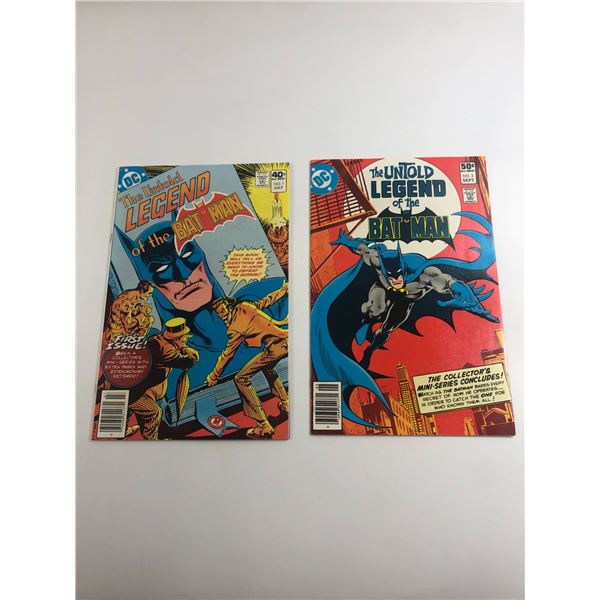 Untold Legend of the Batman #1, #3