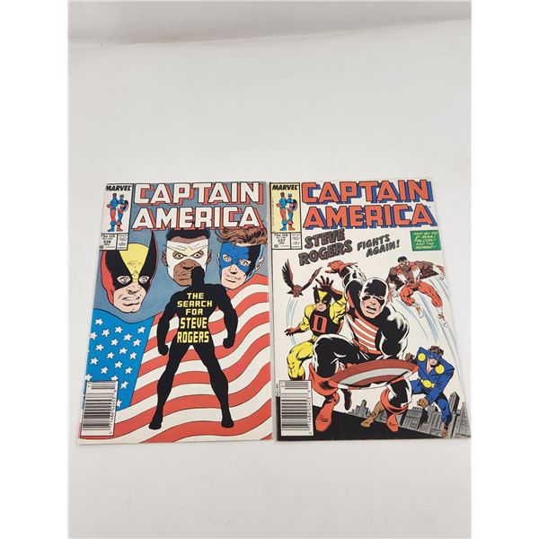 Captain America #336, #337