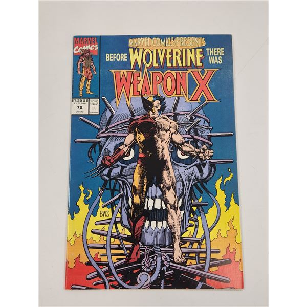 Marvel Comics Presents Weapon X #72