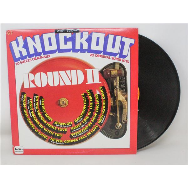 KNOCKOUT ROUND II / VARIOUS ARTISTS / LP