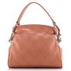 Image 1 : Chanel Pink Quilted Leather Ultimate Small Soft Hobo Bag