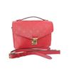 Image 9 : Louis Vuitton Red Empreinte Canvas Leather Pochette Metis Bag