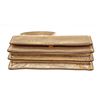 Image 4 : Michael Kors Gold Leather Large Gusset Crossbody Bag
