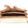 Image 5 : Michael Kors Gold Leather Large Gusset Crossbody Bag