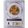 Image 2 : 1892 $10 Liberty Head Eagle Gold Coin PCGS MS63