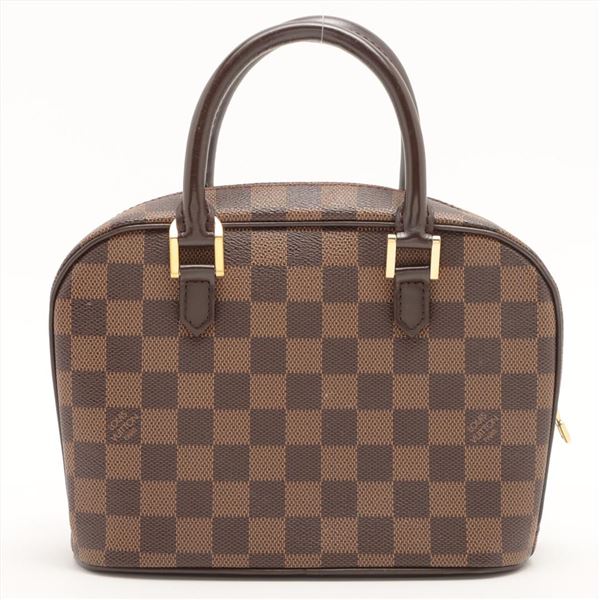 Louis Vuitton Damier Ebene Canvas Leather Mini Sarria Bag