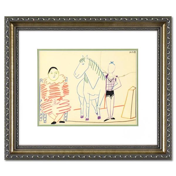 La Comedie Humaine 30.1.54.III by Picasso (1881-1973)