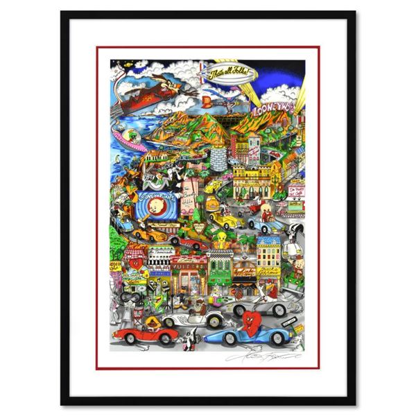 LoonyWood (Red) by Fazzino, Charles