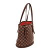 Image 3 : Louis Vuitton Brown Damier Canvas Marais Bucket Bag