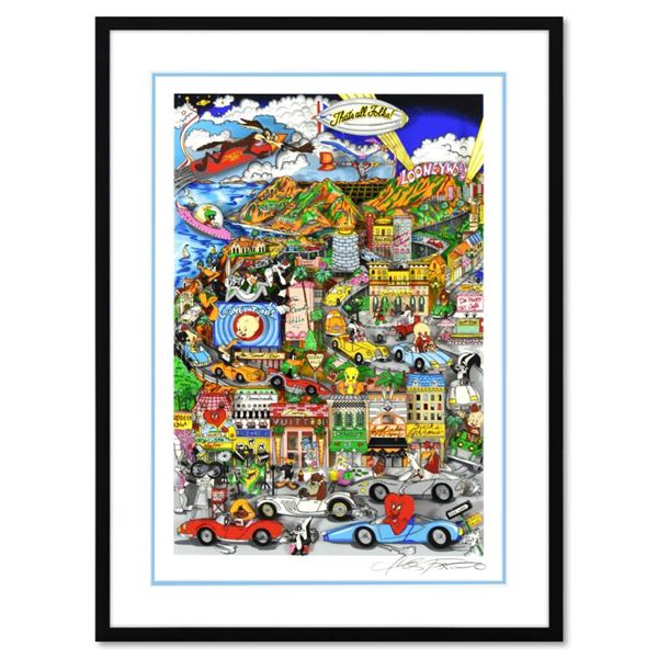 LoonyWood (Blue) by Fazzino, Charles