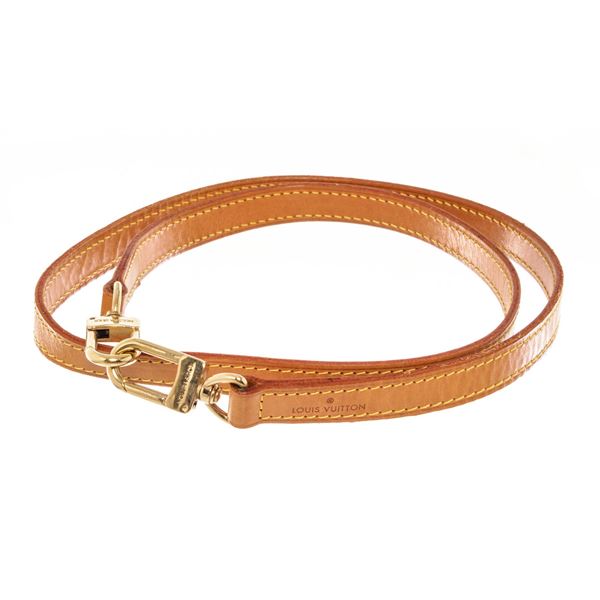 Louis Vuitton Orange Leather Extender Strap