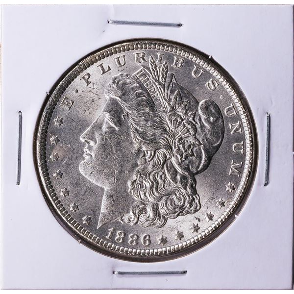1886 $1 Morgan Silver Dollar Coin