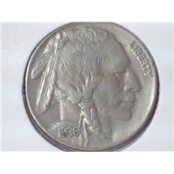 1936 Buffalo Nickel